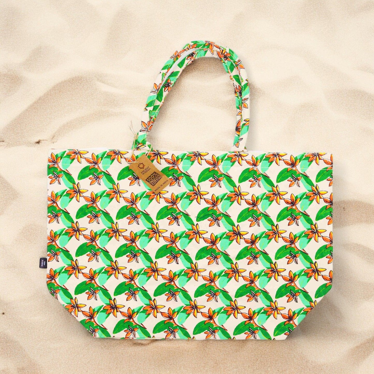 Big Bright Bag - Frangipani