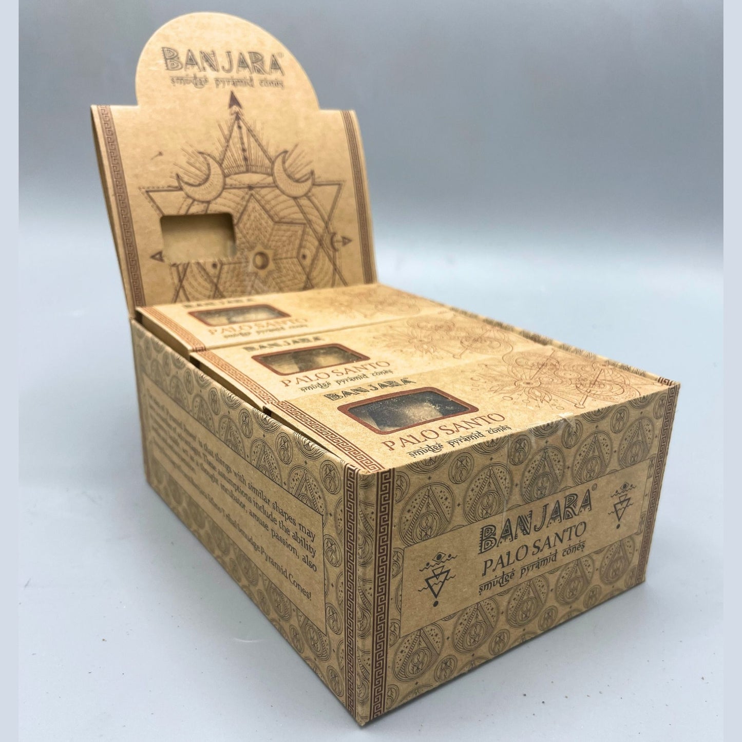 Banjara Smudge Pyramid Cones - Palo Santo