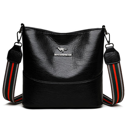 European American Simple Versatile Bucket Bag